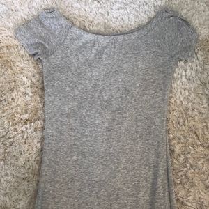 Off the shoulder casual day dress